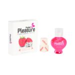 Lubricante íntimo Frambuesa + Dados Eróticos X 20ml Pocket Pleasure - Imagen 3