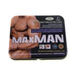 Potenciador Sexual Y Alarga Pene Maxman Ultra Long X 12 Tab