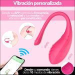 Huevo Vibrador Inalámbrico App Larga Distancia Adela - Imagen 3